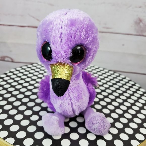 Ty Other - Ty Beanie Boos Fifi  the Flamingo 2019 Exclusive Claire's  Retired